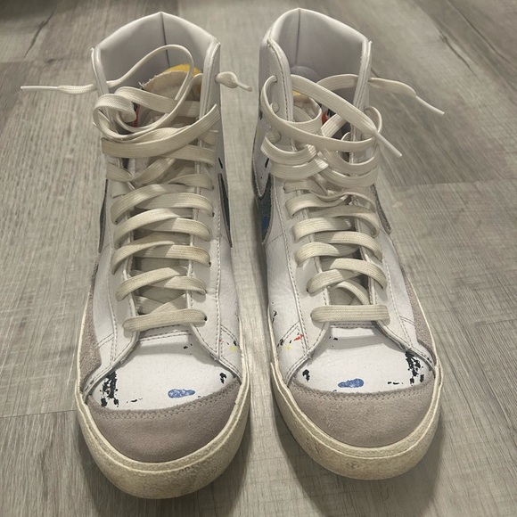 Nike blazer mid paint splatter - Picture 3 of 4